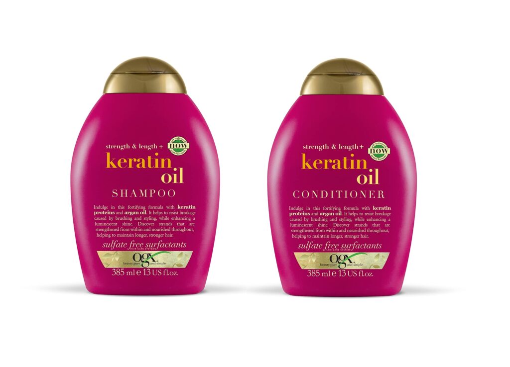 ogx keratin oil beneficios y uso