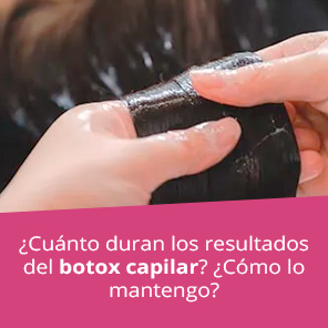 mantenimiento botox capilar consejos post tratamiento