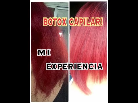 mi experiencia con botox capilar