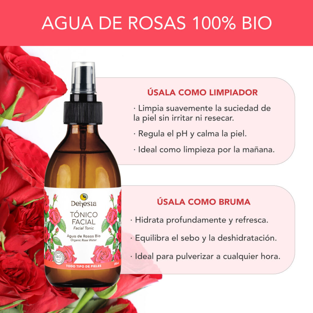 recetas de tonicos capilares con agua de rosas