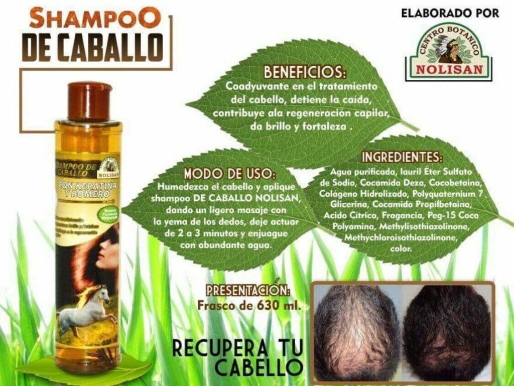 restaura brillo cabello con shampoo