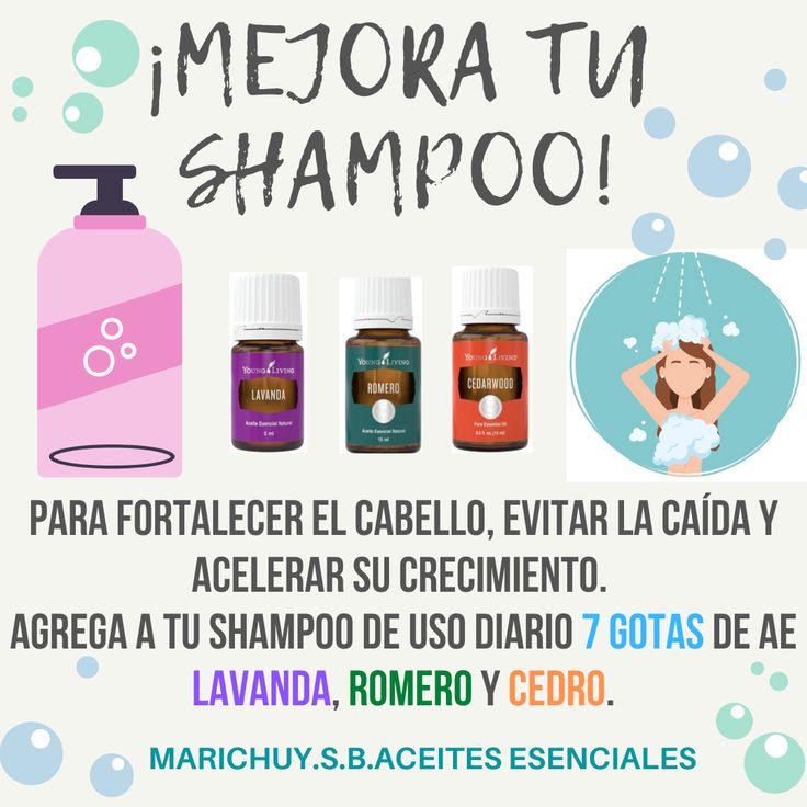 shampoo con aceites esenciales para cabello