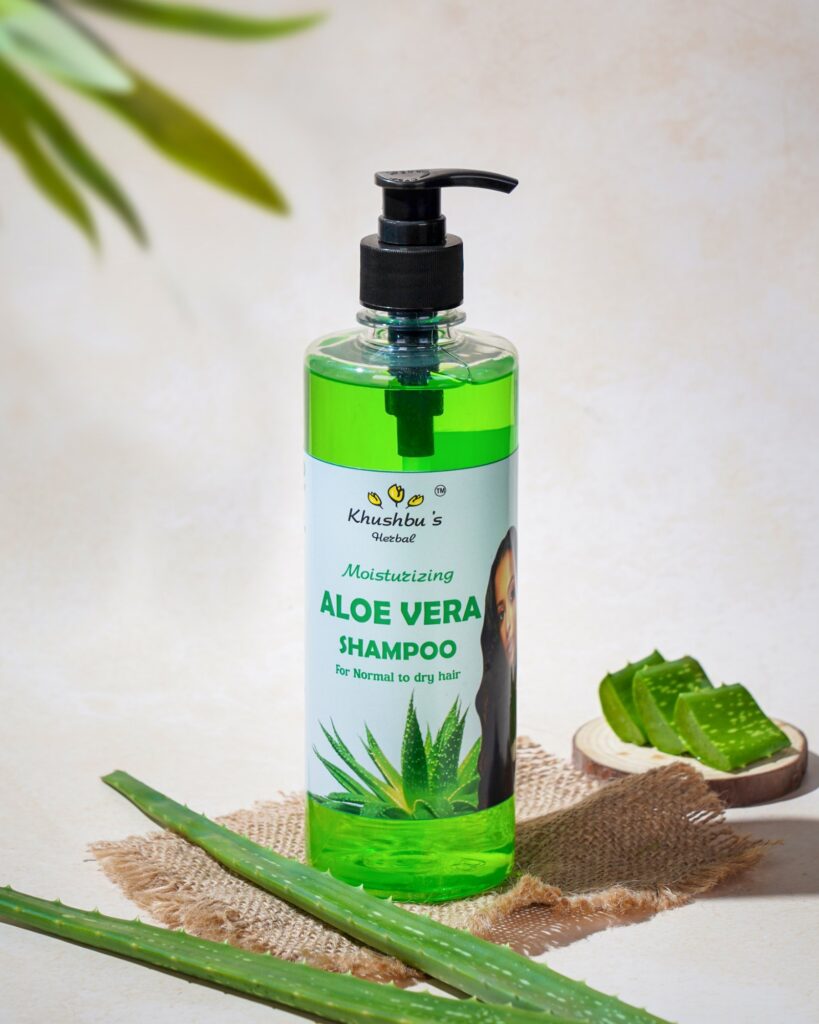 shampoo con aloe vera