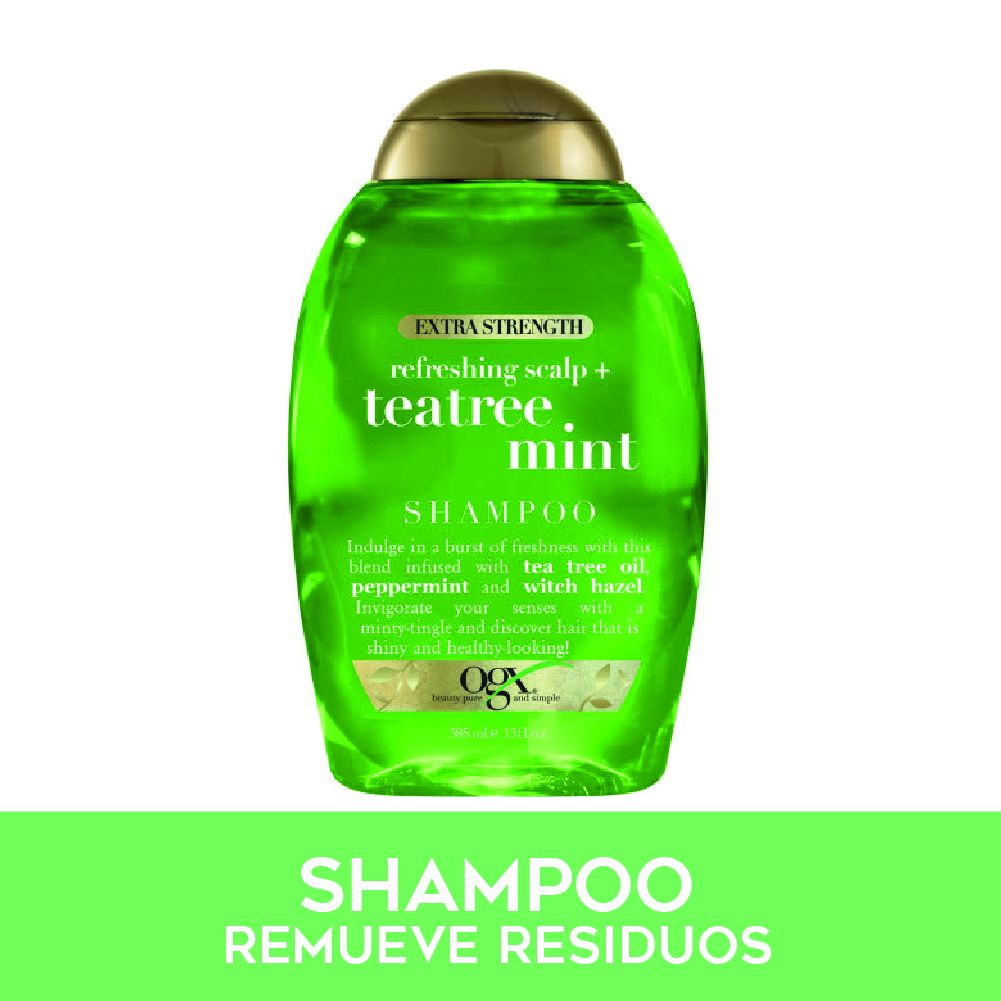 shampoo de menta frescura y limpieza