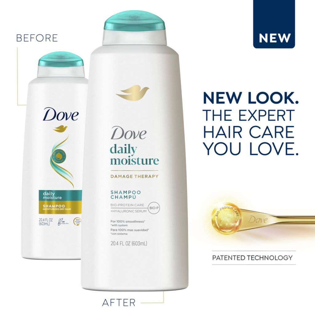 shampoo dove suavidad y brillo