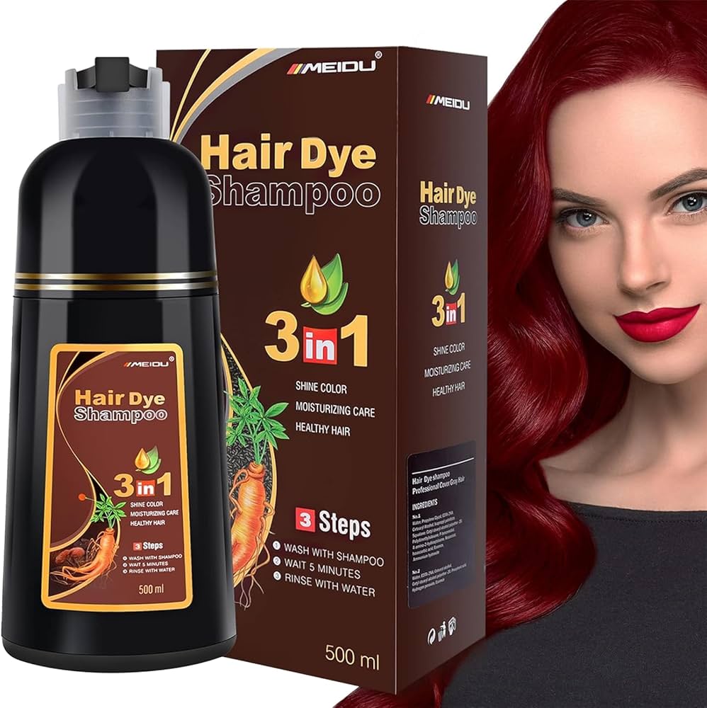 shampoo para cabello rojo