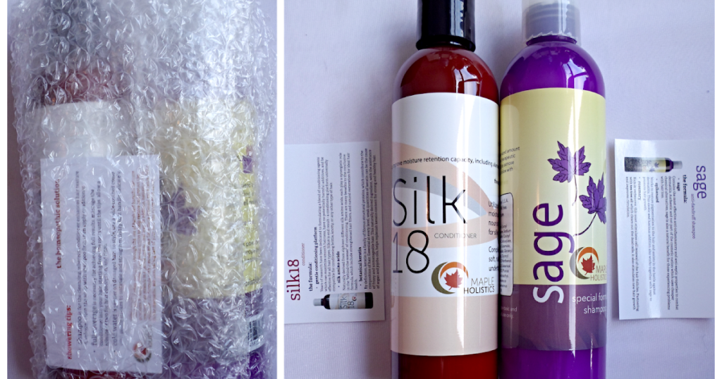 shampoo silk18 de maple holistics