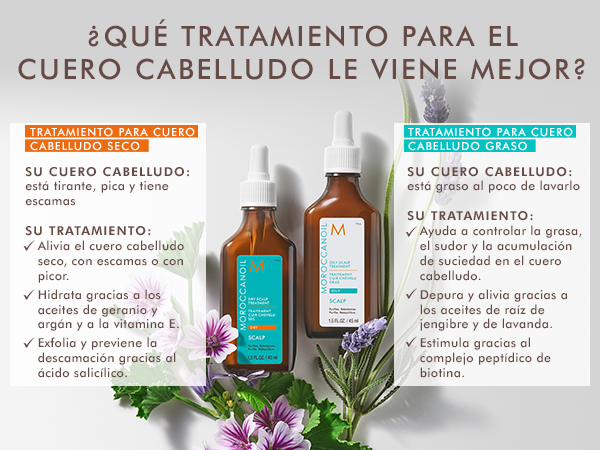 tratamientos florales para cuero cabelludo sensible