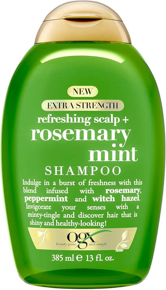 shampoo de menta piperita refrescante y eficaz