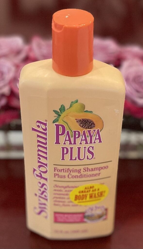 shampoo de papaya