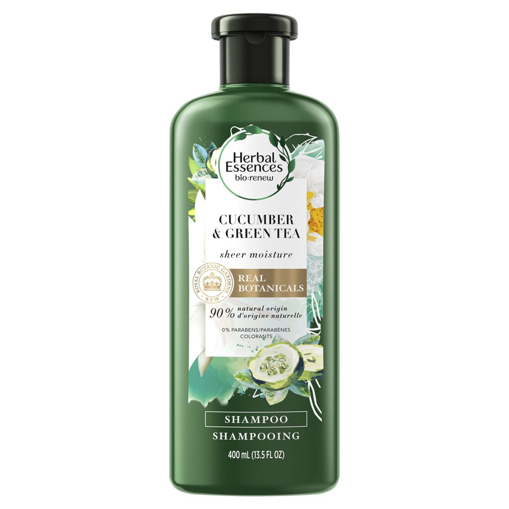 shampoo de pepino refrescante y reparador