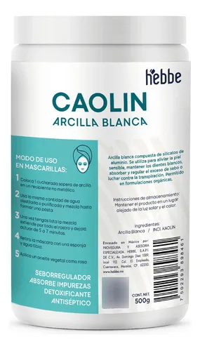 mascarilla capilar arcilla