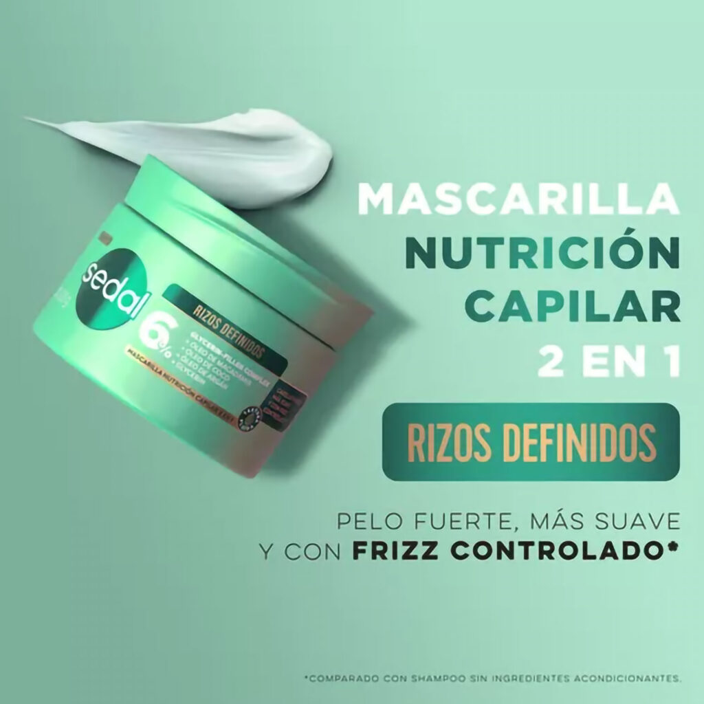 mascarilla capilar con aceite de coco nutricion intensa