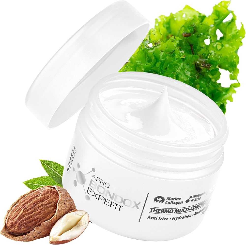 mascarilla capilar para pelo afro