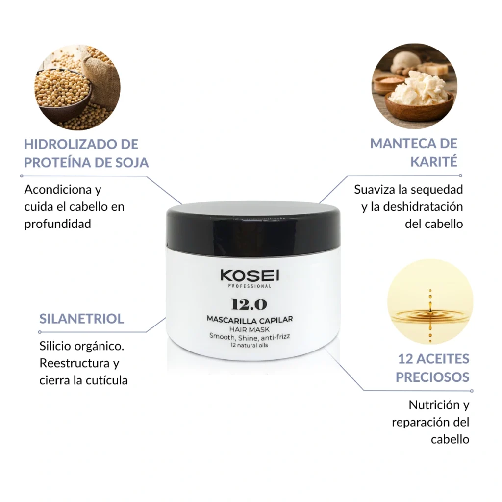 mascarilla capilar 100 pure cabello perfecto