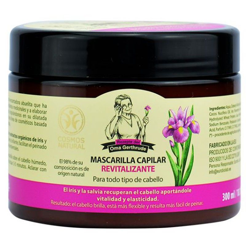 mascarilla capilar en cabello humedo