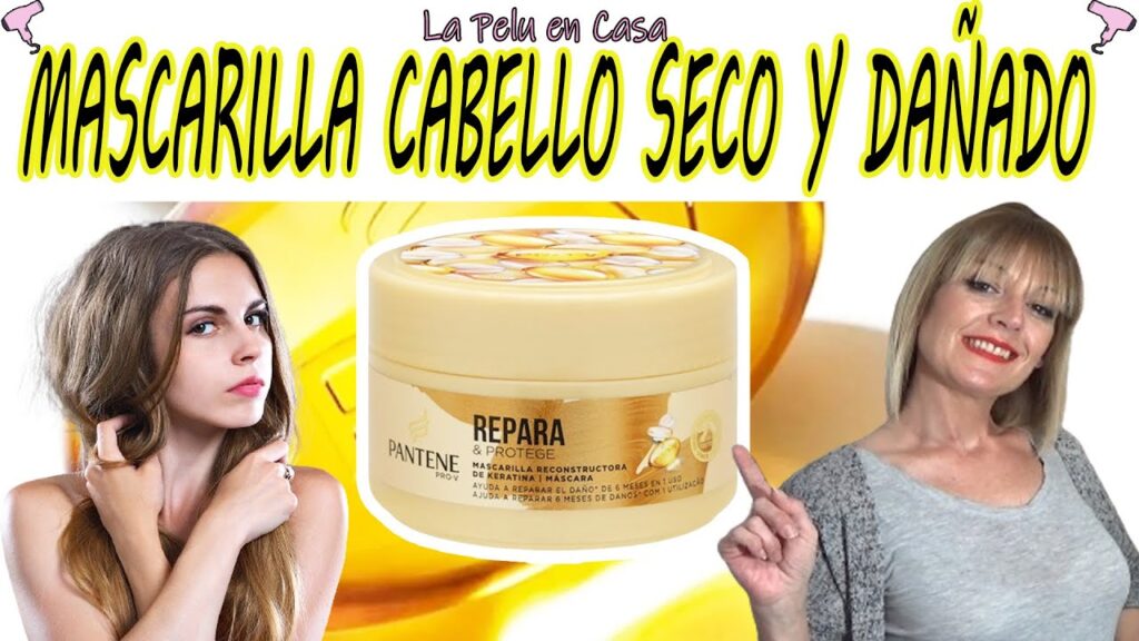 mascarilla capilar pantene cuidado y reparacion