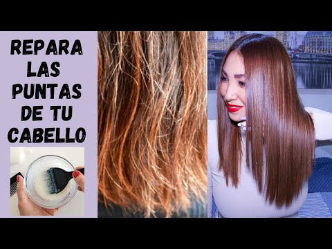 mascarilla capilar para puntas abiertas
