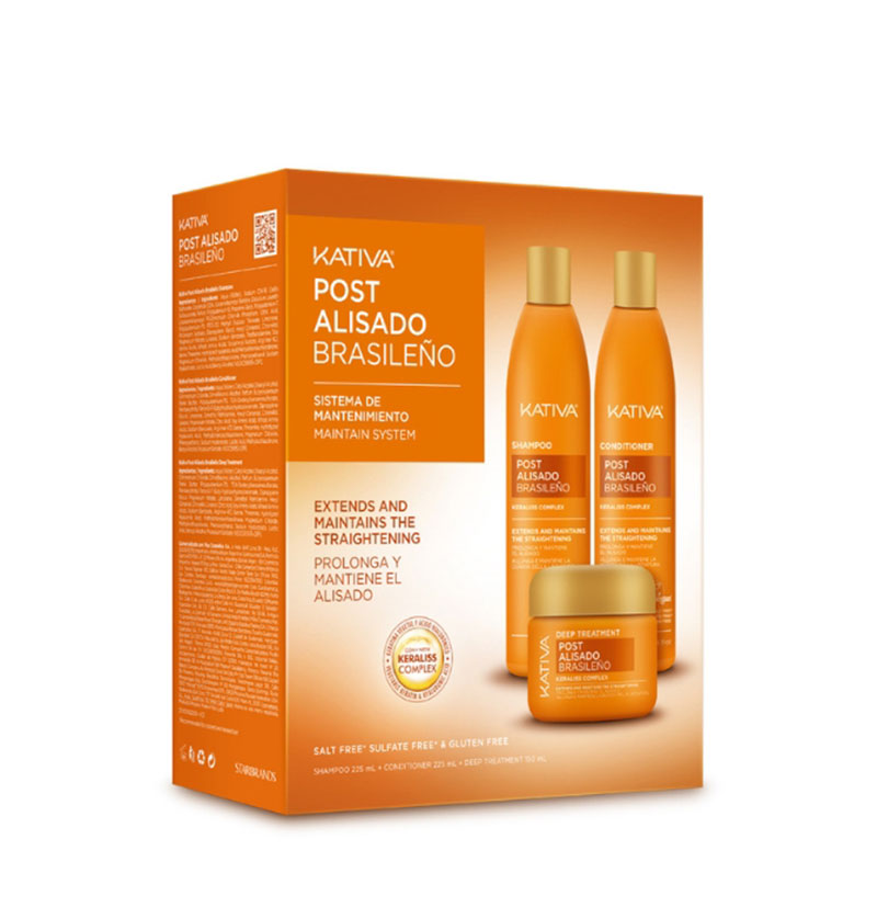 mascarilla capilar post alisado brasileno
