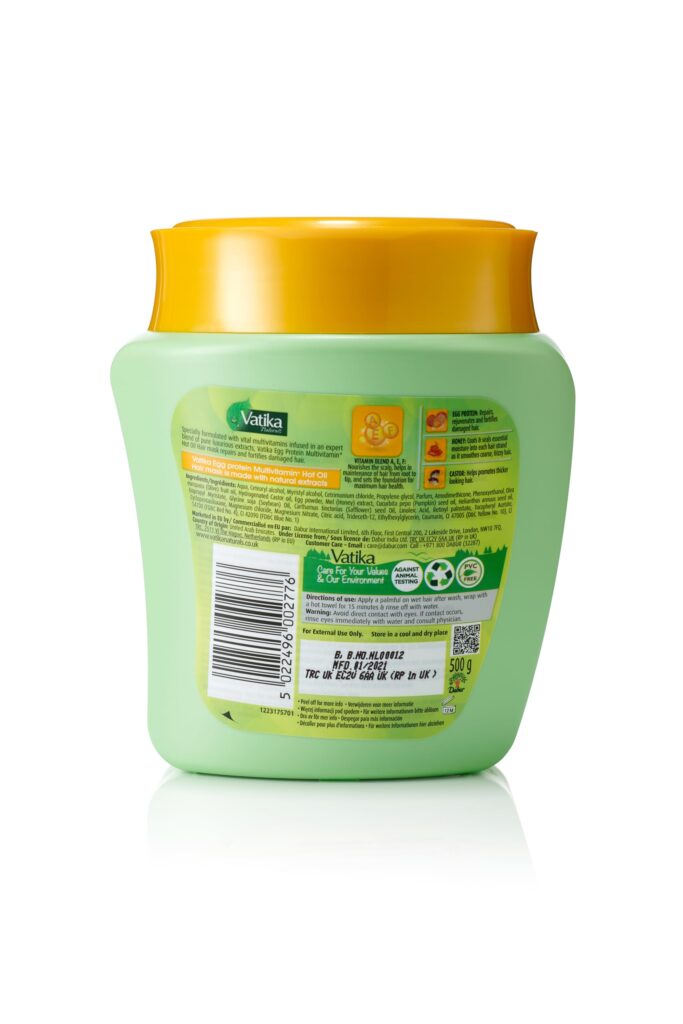 mascarilla capilar vatika beneficios y uso