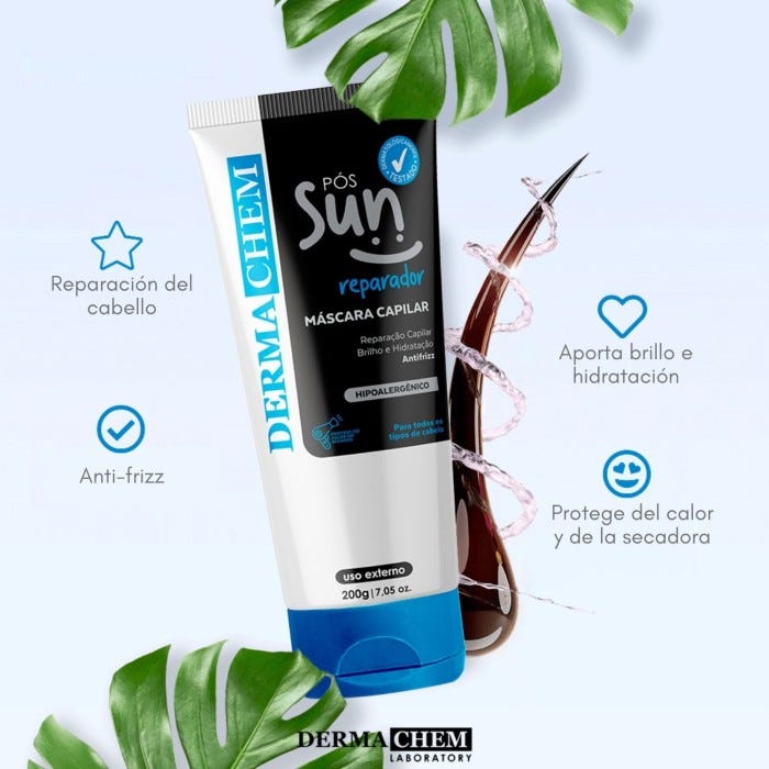 proteccion solar con mascarilla capilar