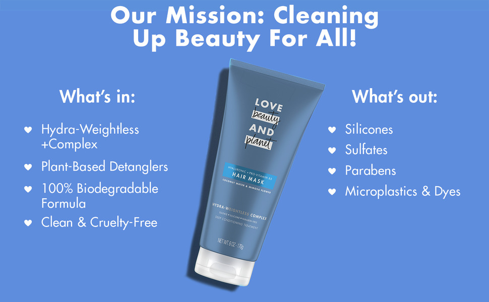 review mascarilla capilar love beauty and planet